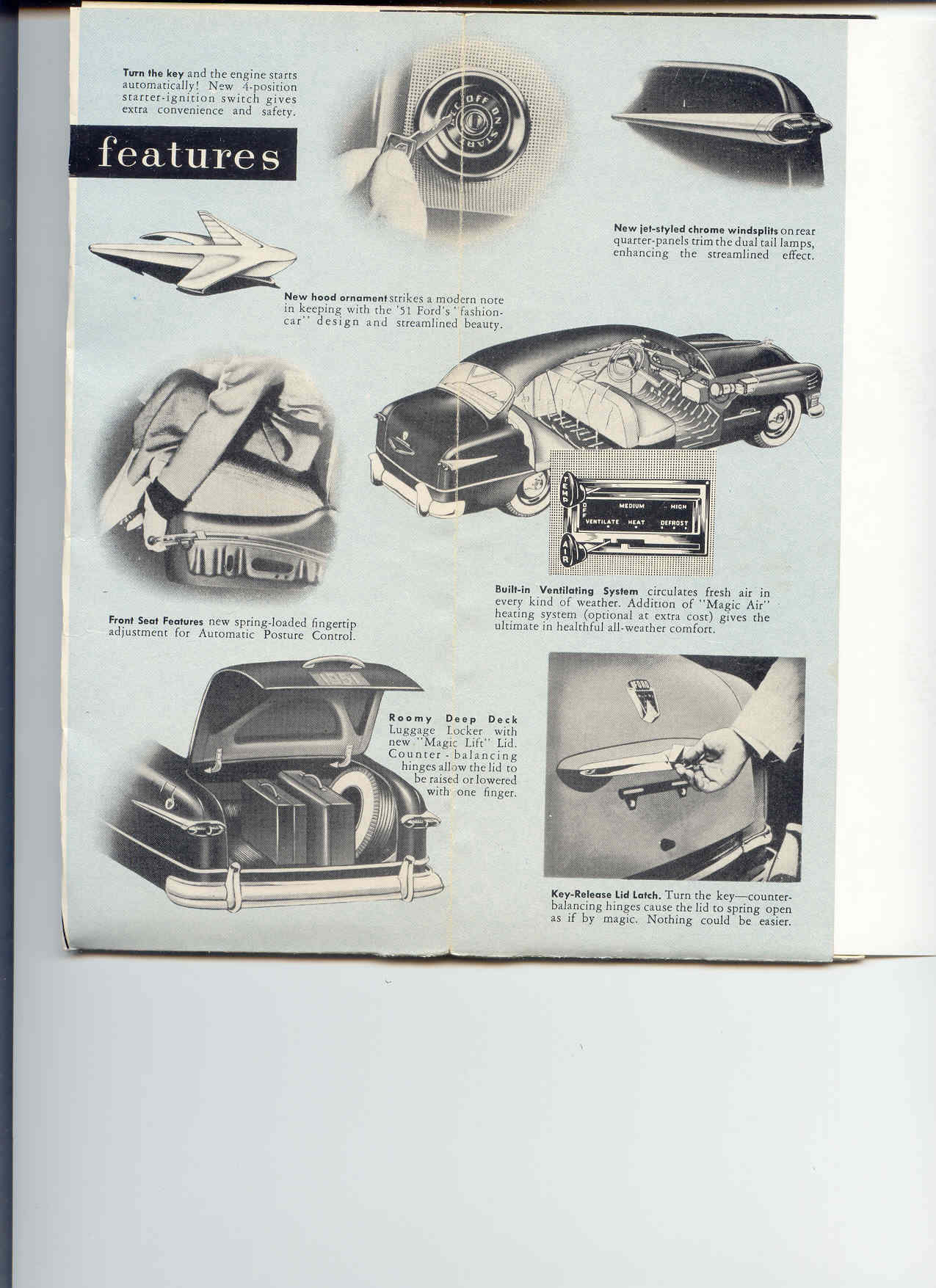 1951 Ford Foldout Page 5
